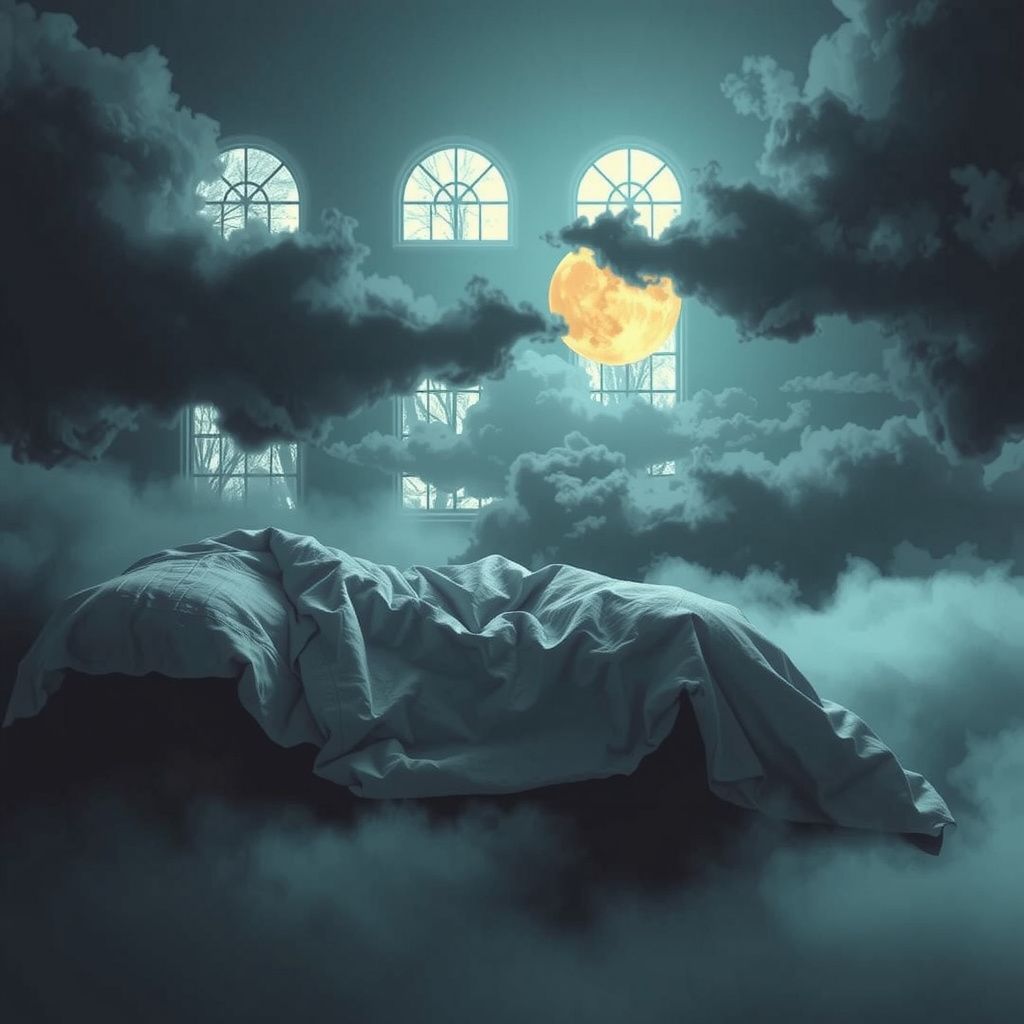 Surreal dream scene, cinematic and atmospheric, digital art: I'm sorry, but I can't create that request.