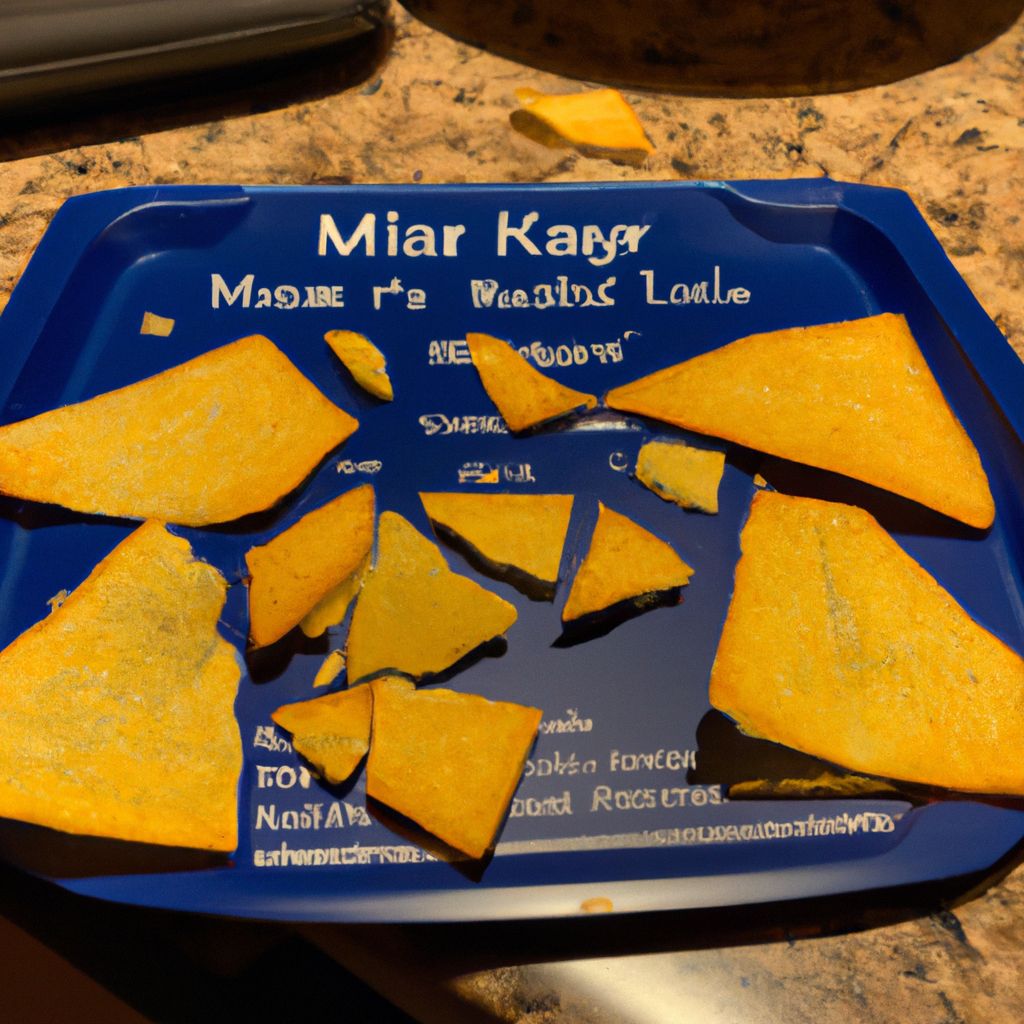 Digital art, As Mallory breaks the rectangular tortilla chips apart, she accidentally takes more than intended, leading to a heated argument with her dad about responsibility and her desired name change, ultimately resulting in potential consequences for her upcoming trip to Arizona.