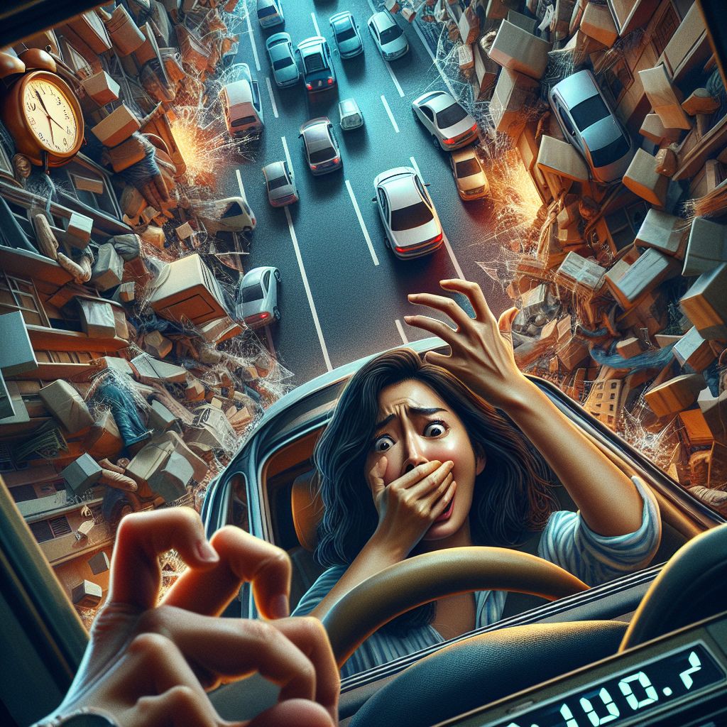 Digital art 4k scene from a movie: Shan noticed her thumb was missing and frantically searched the house for it before rushing to the hospital in a race against time to have it stitched back on.