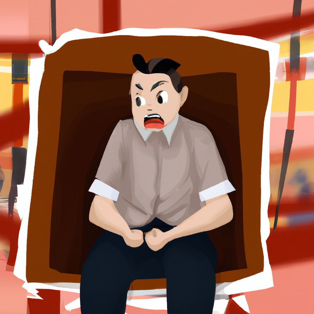 Digital art, He was having a bad fair trip, feeling scared and excited at the same time as the ride rushed faster and faster, before he ended up hitting his head and confusing himself with someone else.