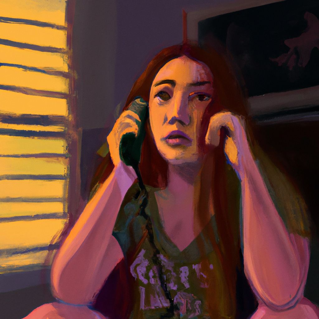 Digital art, After an unexpected call from her aunt, a woman in Cincinnati finds herself overwhelmed with frustration and anger as setbacks and delays lead to a regretful outburst before her aunt's visit, only to wake abruptly and feel the lingering guilt of her words.